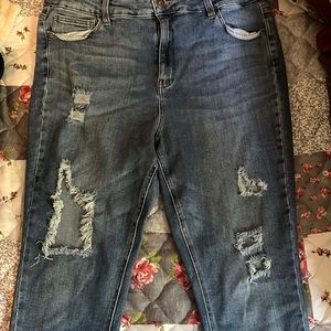 Wax Jean from Los Angeles, size 18 , color is light blue